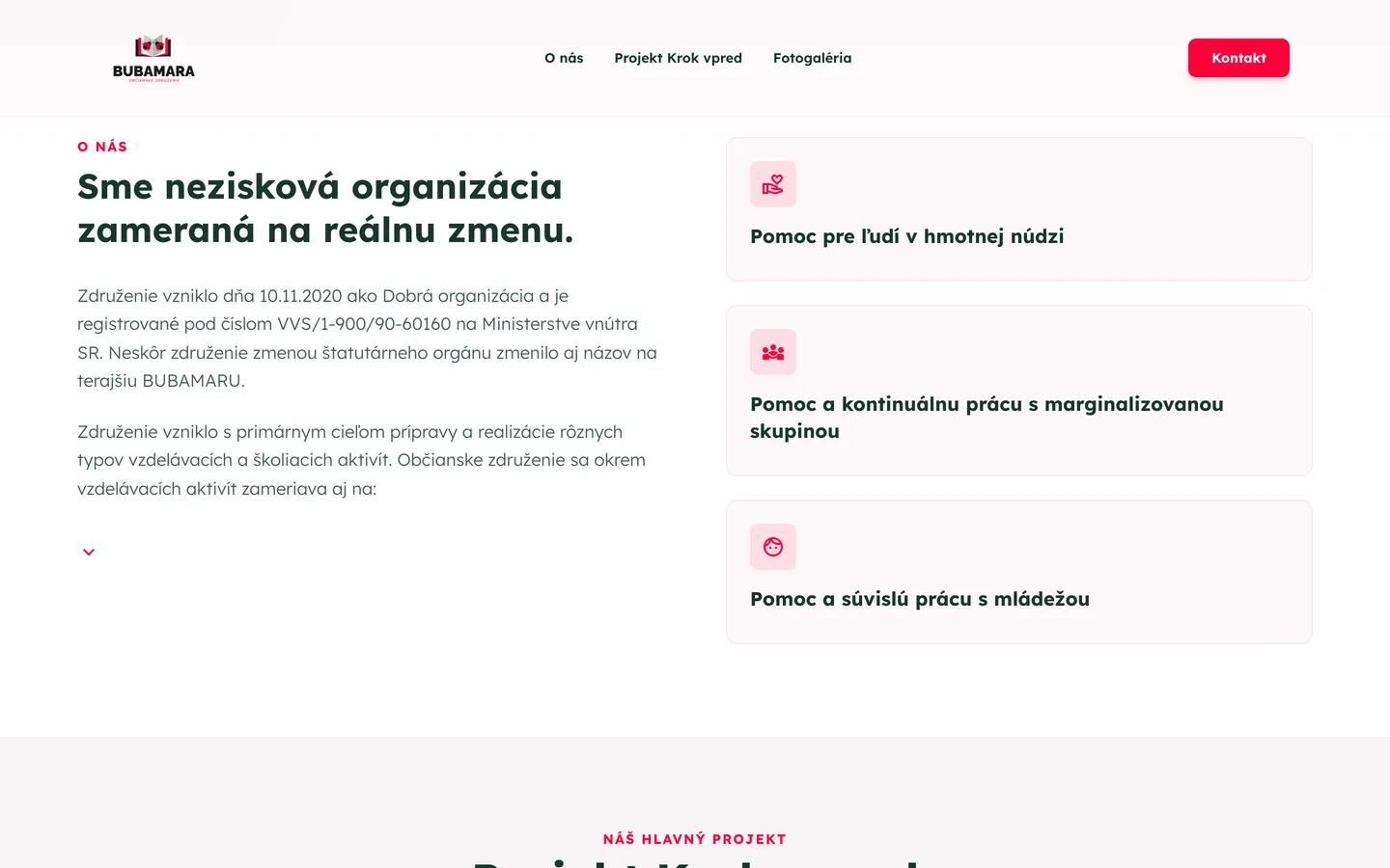 BUBAMARA – O nás