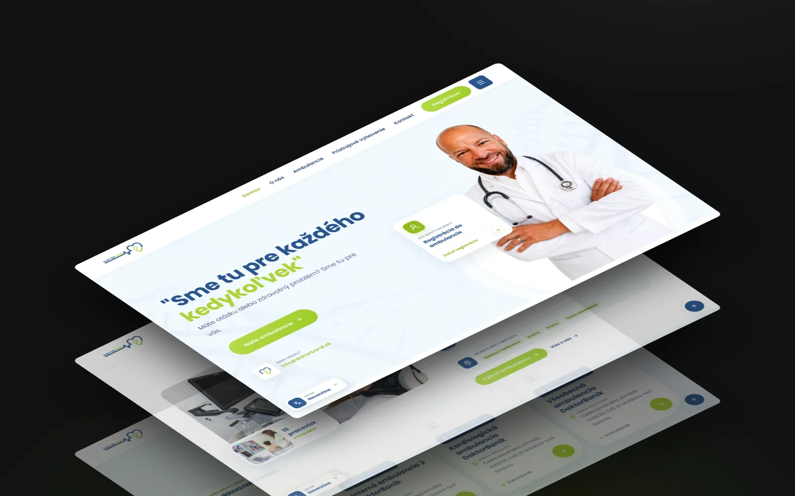 DoktorBanik – Ukážka webu 1