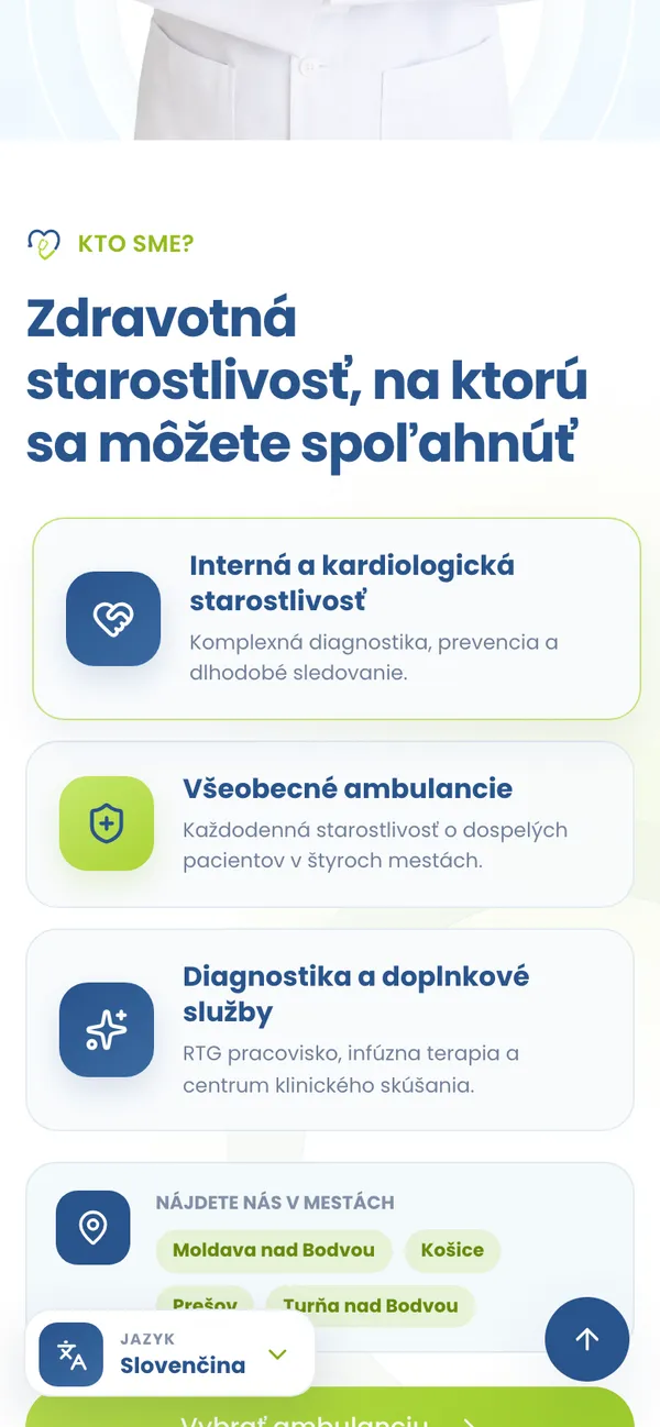 DoktorBanik – Pohľad na mobile 2