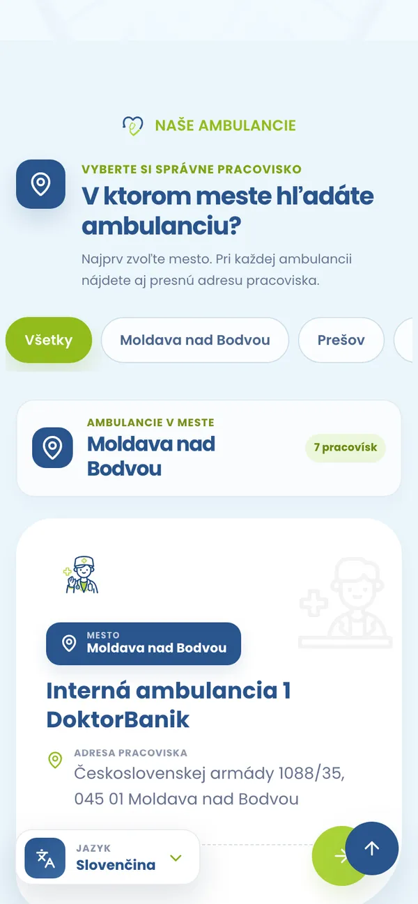 DoktorBanik – Pohľad na mobile 3