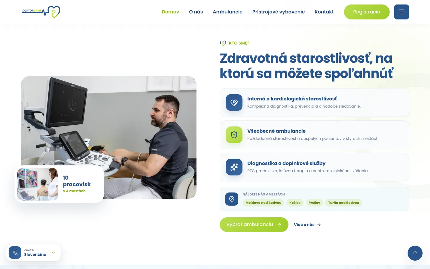 DoktorBanik – Starostlivosť
