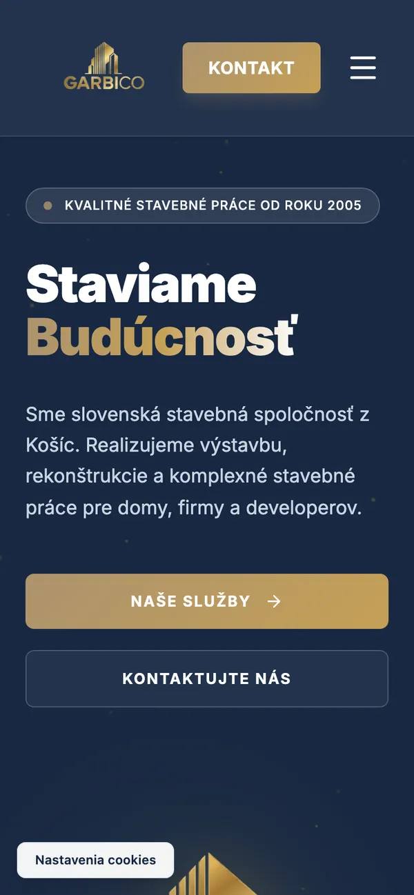 Garbico – Pohľad na mobile 1