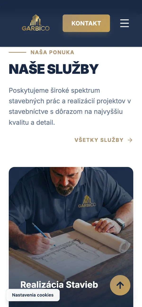 Garbico – Pohľad na mobile 2