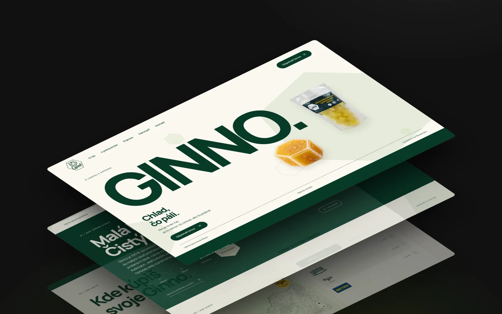 Ginno – Ukážka webu 1