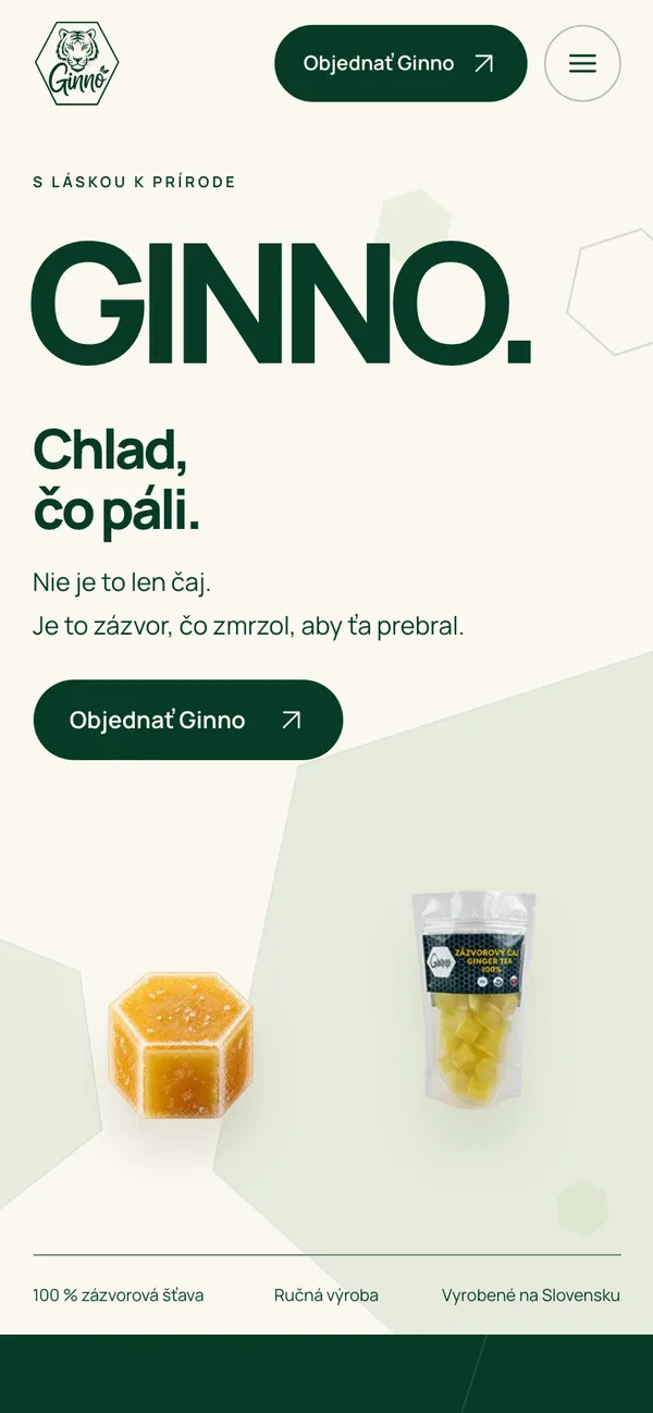 Ginno – Pohľad na mobile 1