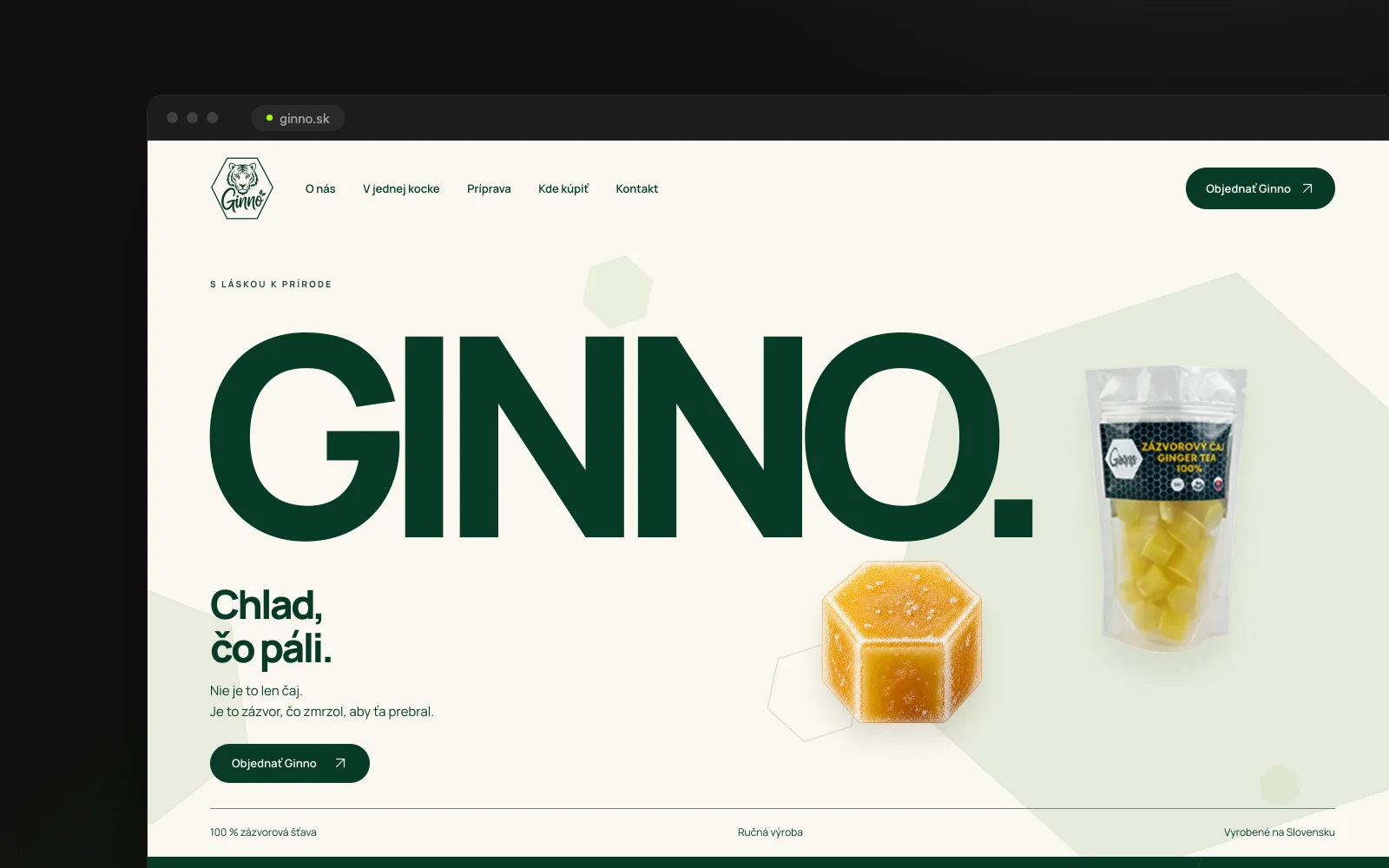 Ginno – Ukážka webu 2