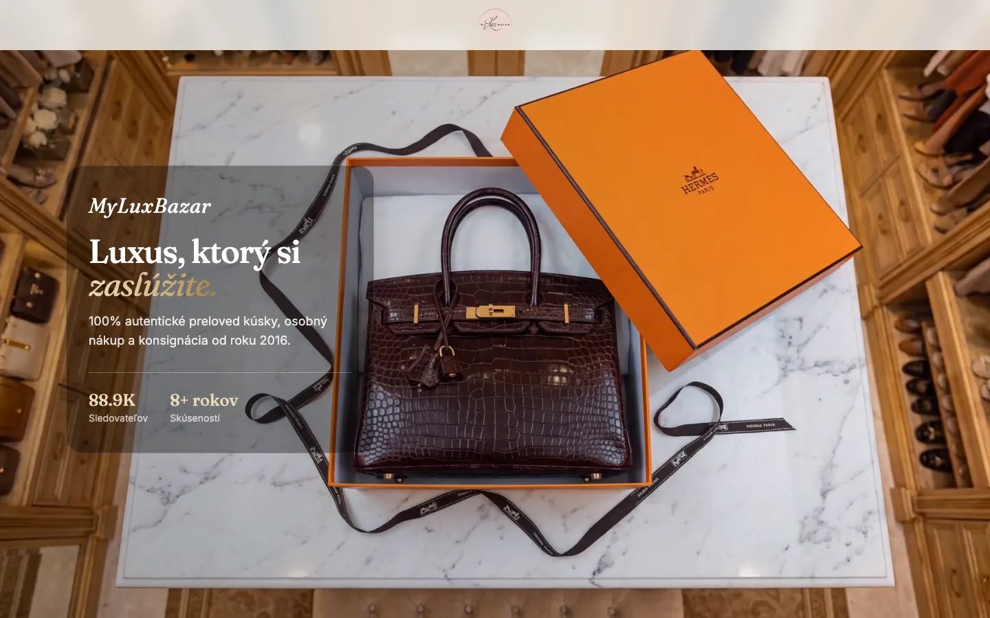 MyLuxBazar – Značka