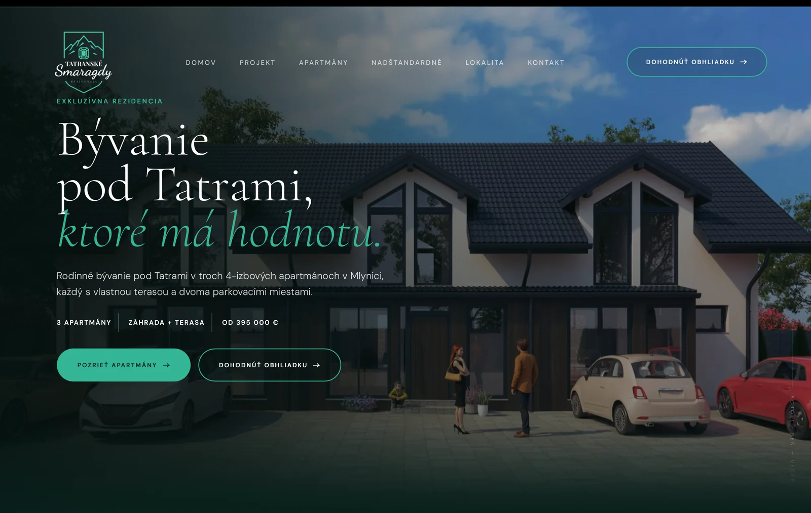 Prezentačné weby Tatranské Smaragdy