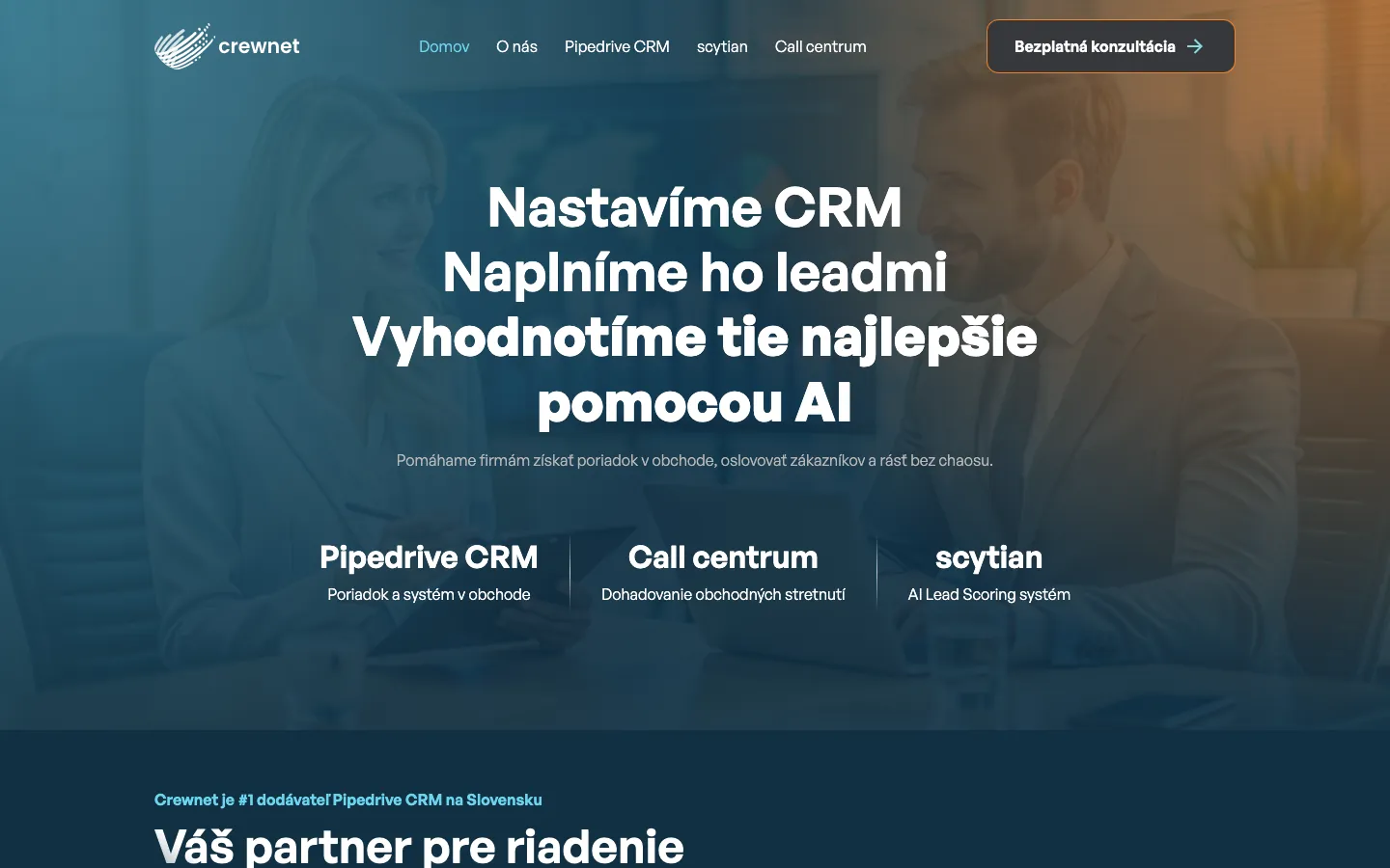 Crewnet – Problém