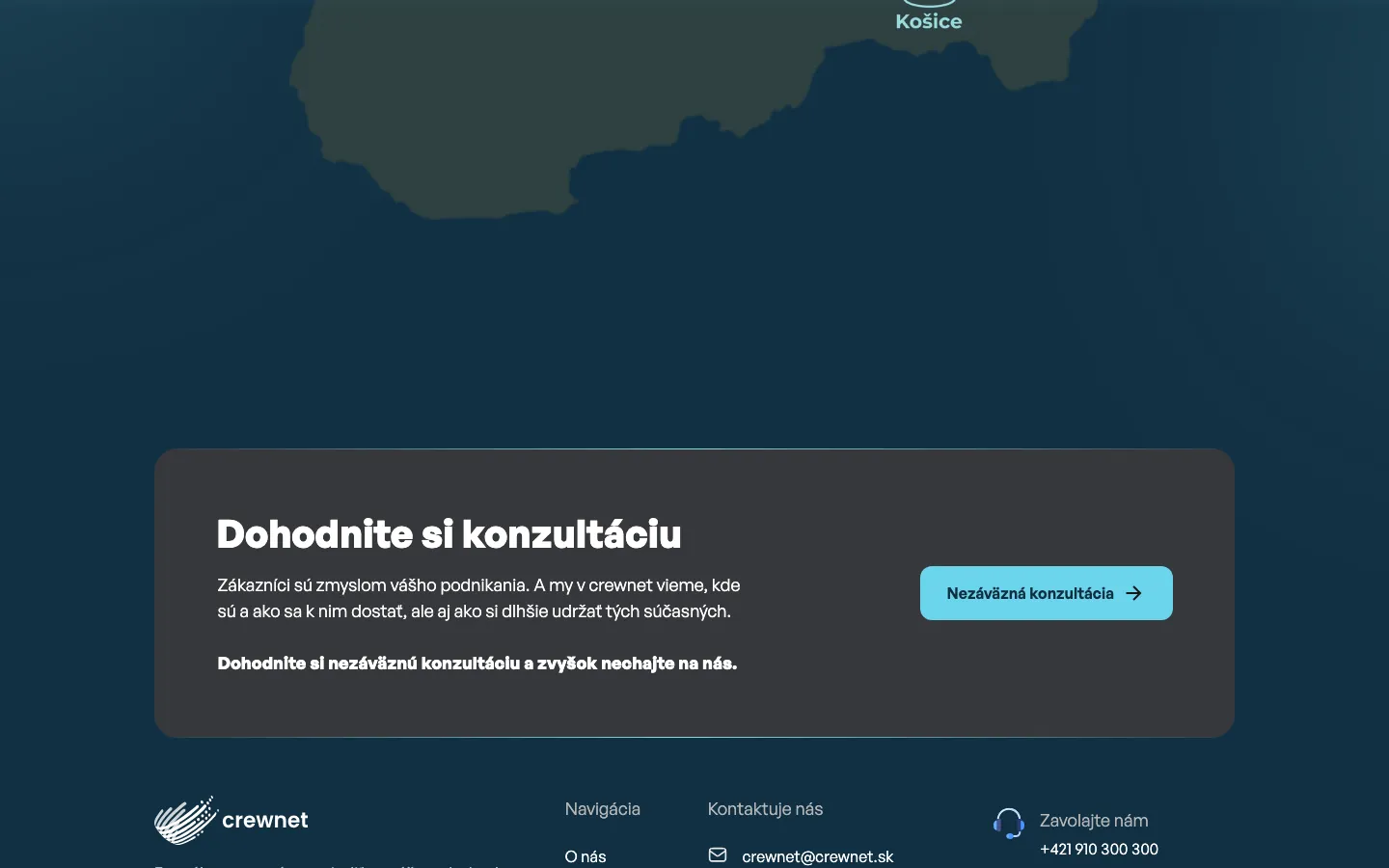 Crewnet – Konzultácia