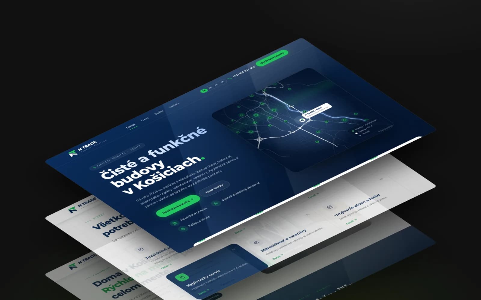 N TRADE – Ukážka webu 1
