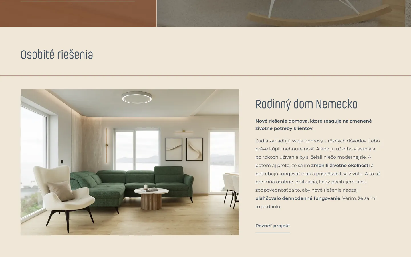 OSOBITO – Projekty