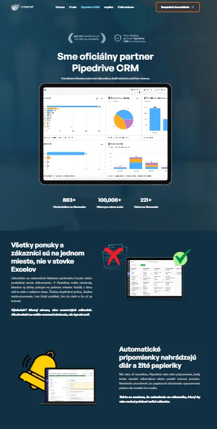 Crewnet website